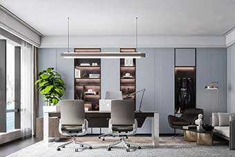 唐山轻奢风格-书房