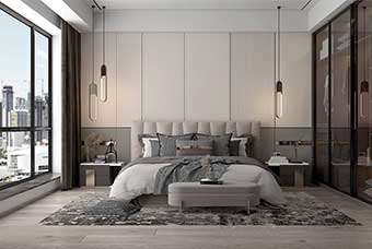 唐山现代风格-卧室