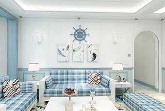 唐山地中海风格-客厅