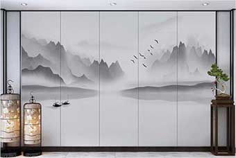 唐山森佰汇航空纤维（山水画系列）